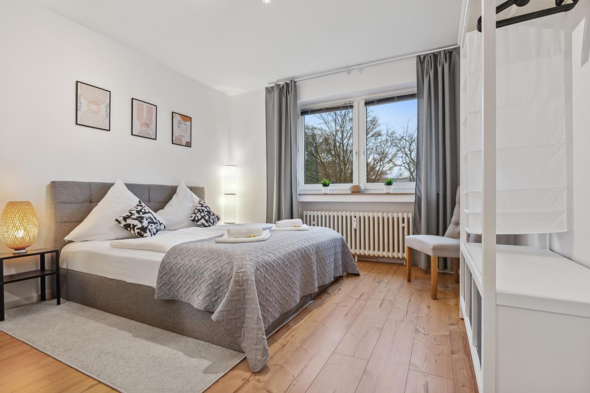 3 Zimmer, 68Qm, Parkplatz, Messe Dus, Logport, Duisport 杜伊斯堡 外观 照片