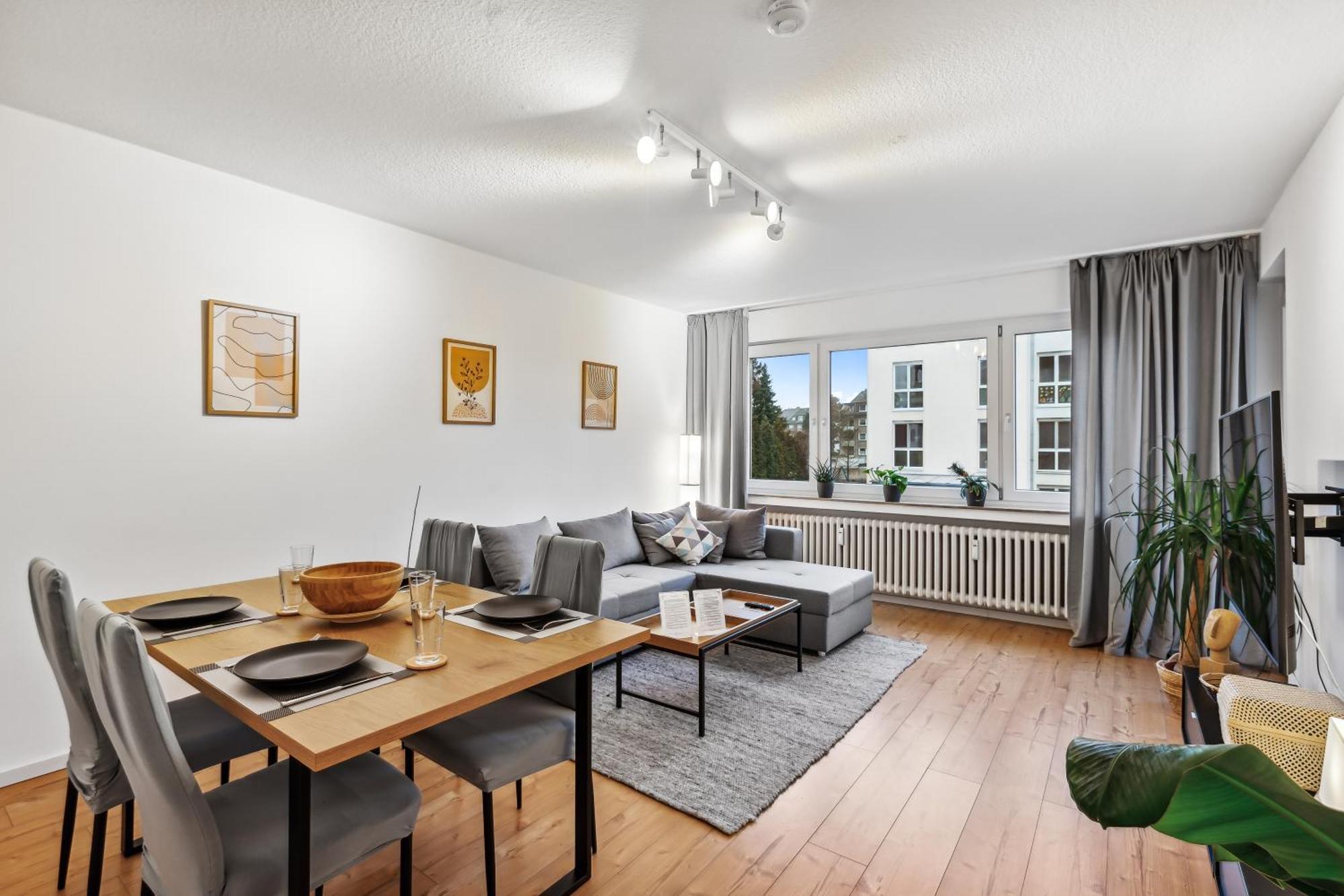 3 Zimmer, 68Qm, Parkplatz, Messe Dus, Logport, Duisport 杜伊斯堡 外观 照片