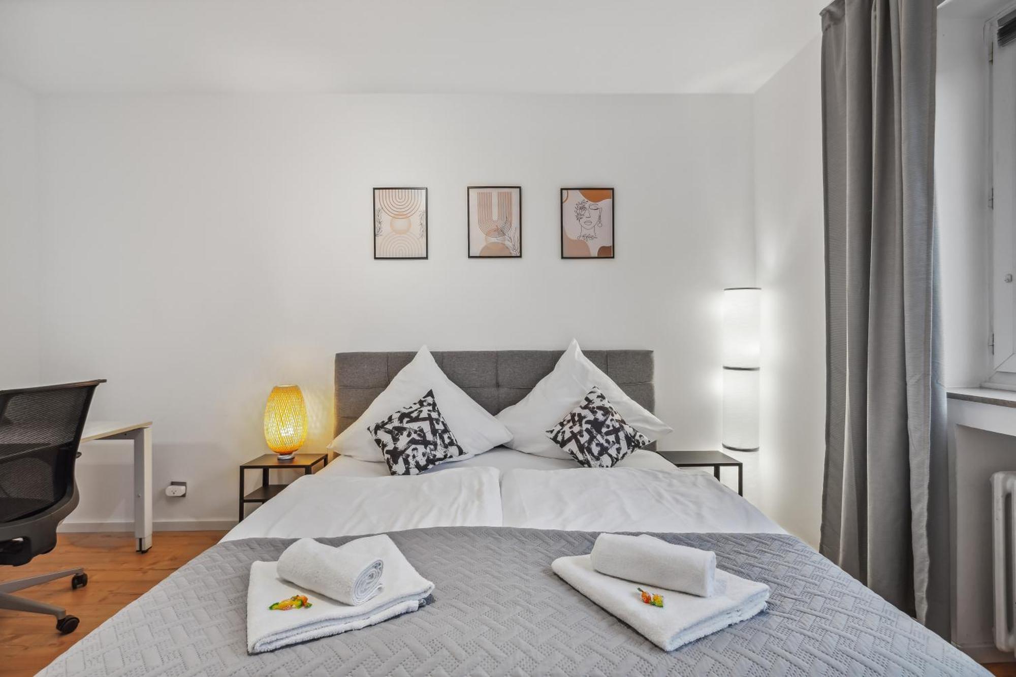 3 Zimmer, 68Qm, Parkplatz, Messe Dus, Logport, Duisport 杜伊斯堡 外观 照片